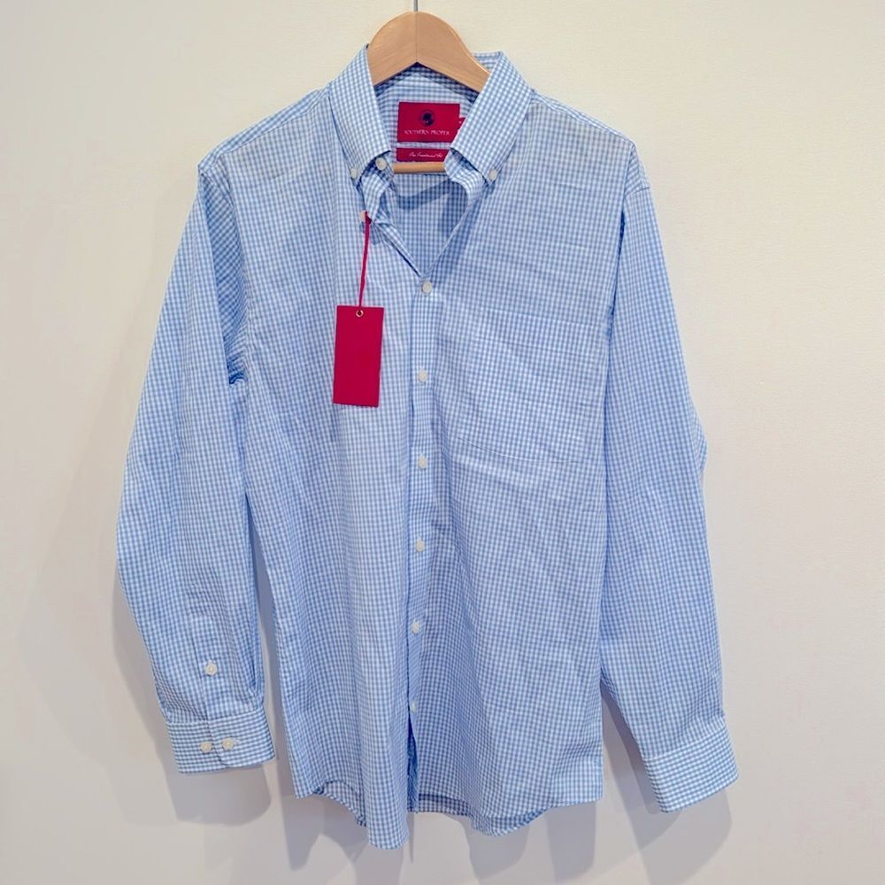 Southern Proper Gingham Shirt